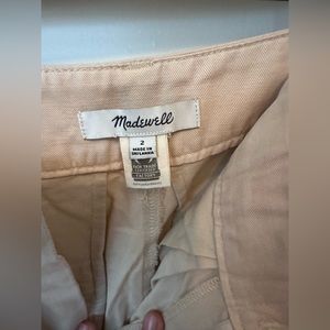 Madewell The Harlow Wide-Leg Pant (color: harvest moon)
